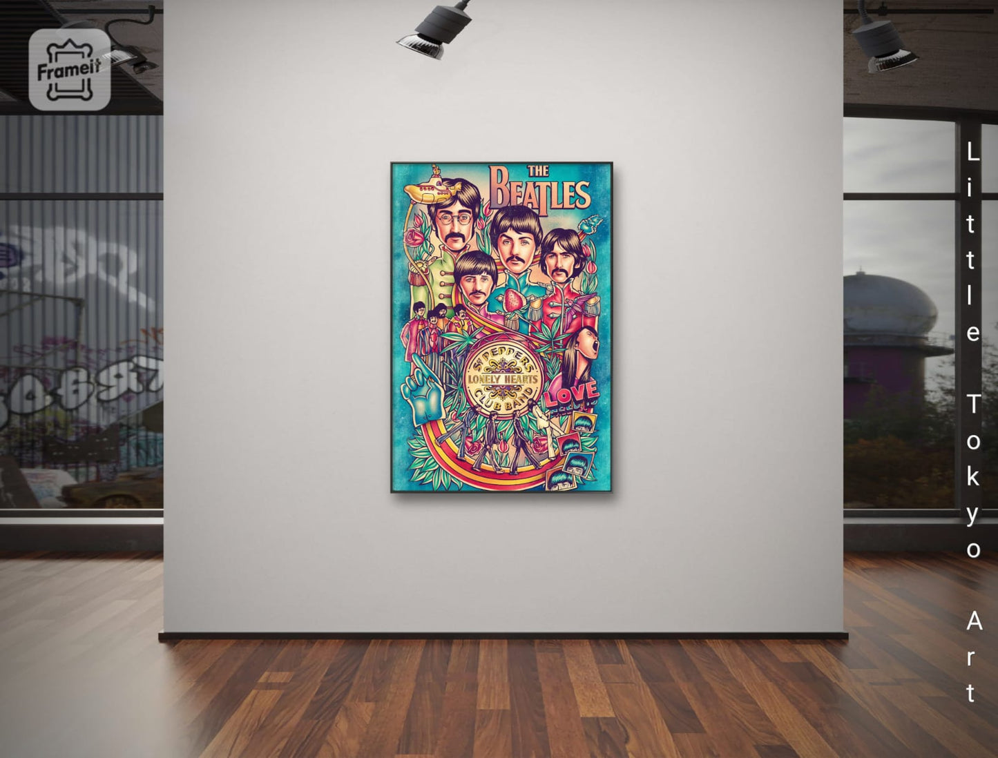 Music Artist Lonely Hearts Canvas Poster Wall Art Home Decor