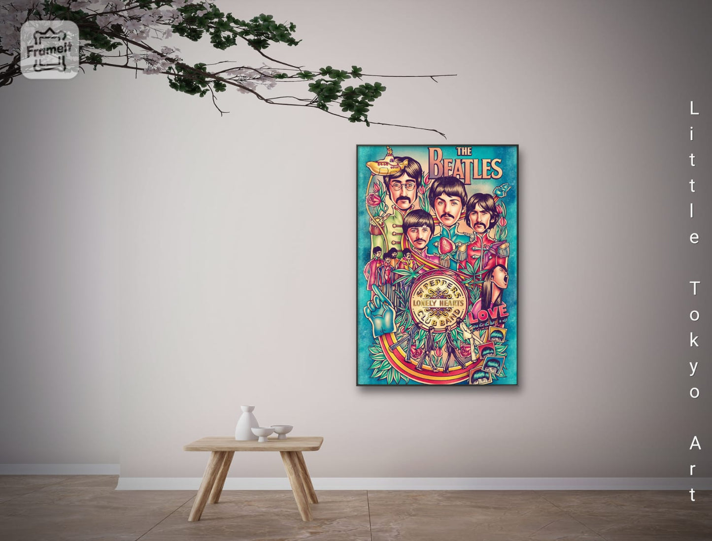 Music Artist Lonely Hearts Canvas Poster Wall Art Home Decor